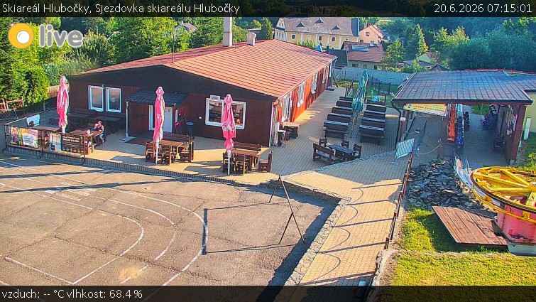 Skiareál Hlubočky - Sjezdovka skiareálu Hlubočky - 20.6.2026 v 07:15