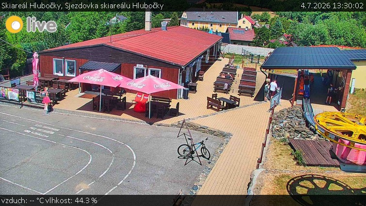Skiareál Hlubočky - Sjezdovka skiareálu Hlubočky - 4.7.2026 v 13:30