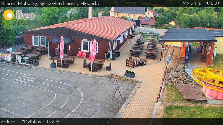 Ośrodek narciarski Hlubočky - Stok narciarski ośrodka narciarskiego Hlubočky - 8.8.2026 v 19:45