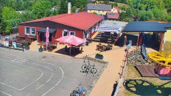 Sjezdovka skiareálu Hlubočky