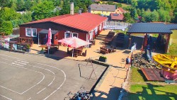 Sjezdovka skiareálu Hlubočky