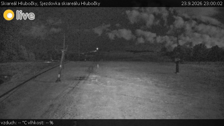 Skiareál Hlubočky - Sjezdovka skiareálu Hlubočky - 23.9.2026 v 23:00