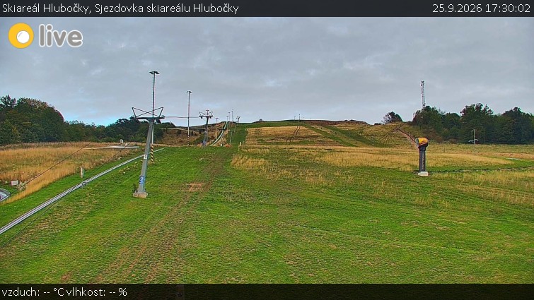 Skiareál Hlubočky - Sjezdovka skiareálu Hlubočky - 25.9.2026 v 17:30