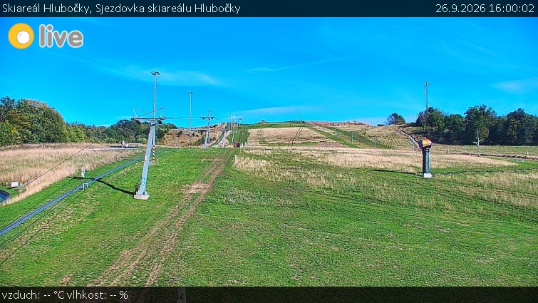 Skiareál Hlubočky - Sjezdovka skiareálu Hlubočky - 26.9.2026 v 16:00