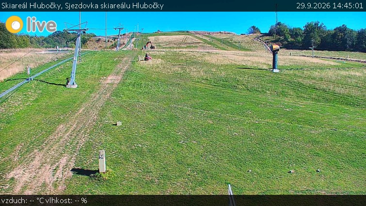 Skiareál Hlubočky - Sjezdovka skiareálu Hlubočky - 29.9.2026 v 14:45