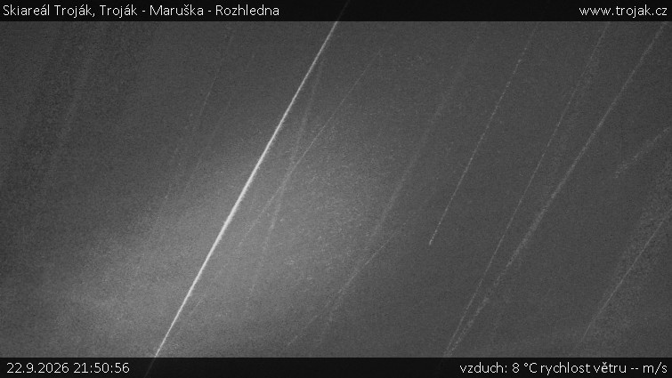 Skiareál Troják - Troják - Maruška - Rozhledna - 22.9.2026 v 21:50