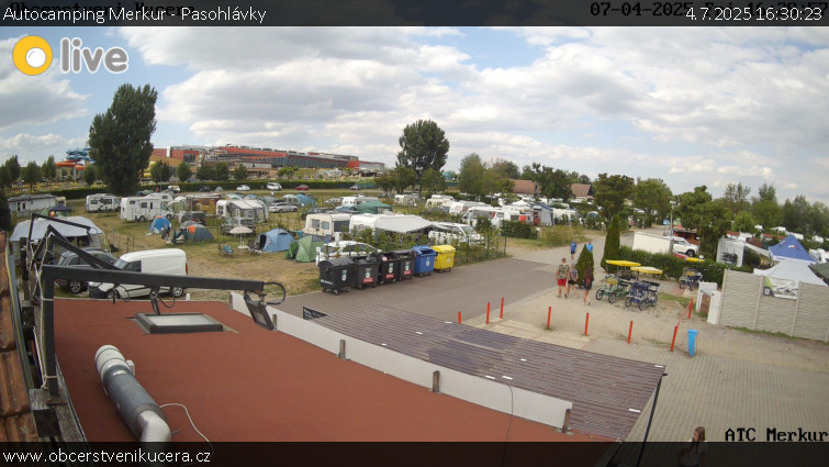 CHKO Pálava - Autocamping Merkur - Pasohlávky - 4.7.2025 v 16:30 CHKO Pálava - Autocamping Merkur - Pasohlávky - 4.7.2025 v 16:30