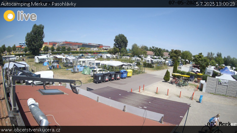 CHKO Pálava - Autocamping Merkur - Pasohlávky - 5.7.2025 v 13:00 CHKO Pálava - Autocamping Merkur - Pasohlávky - 5.7.2025 v 13:00