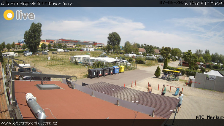 CHKO Pálava - Autocamping Merkur - Pasohlávky - 6.7.2025 v 12:00 CHKO Pálava - Autocamping Merkur - Pasohlávky - 6.7.2025 v 12:00