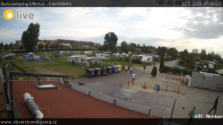 CHKO Pálava - Autocamping Merkur - Pasohlávky - 12.7.2025 v 07:00 CHKO Pálava - Autocamping Merkur - Pasohlávky - 12.7.2025 v 07:00