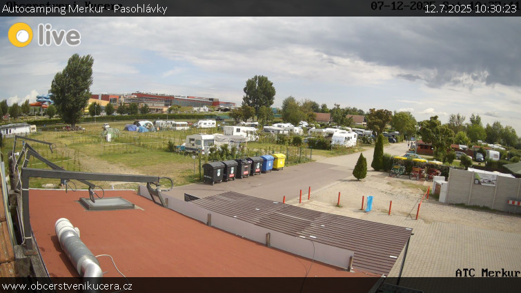 CHKO Pálava - Autocamping Merkur - Pasohlávky - 12.7.2025 v 10:30 CHKO Pálava - Autocamping Merkur - Pasohlávky - 12.7.2025 v 10:30