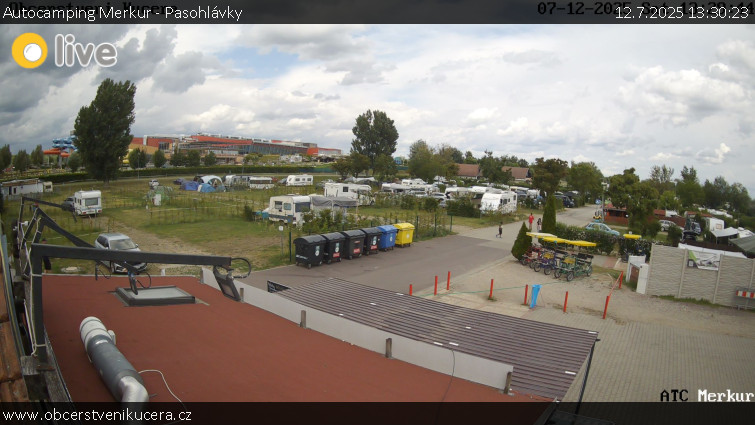 CHKO Pálava - Autocamping Merkur - Pasohlávky - 12.7.2025 v 13:30 CHKO Pálava - Autocamping Merkur - Pasohlávky - 12.7.2025 v 13:30