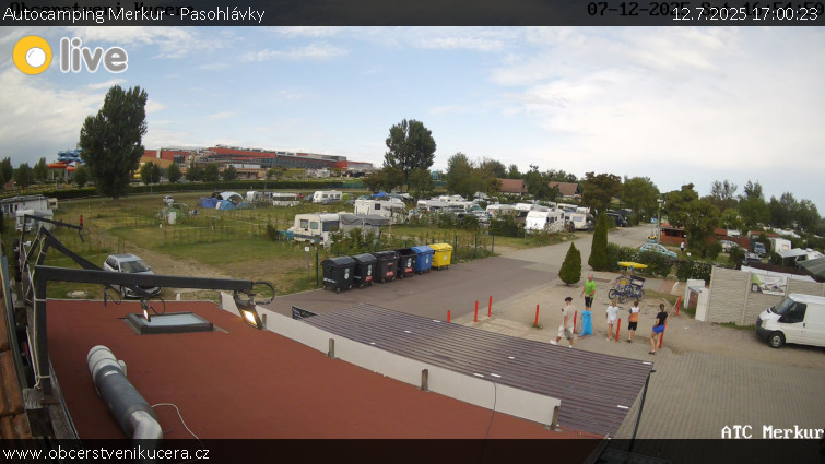 CHKO Pálava - Autocamping Merkur - Pasohlávky - 12.7.2025 v 17:00