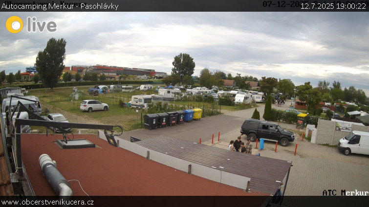 CHKO Pálava - Autocamping Merkur - Pasohlávky - 12.7.2025 v 19:00 CHKO Pálava - Autocamping Merkur - Pasohlávky - 12.7.2025 v 19:00