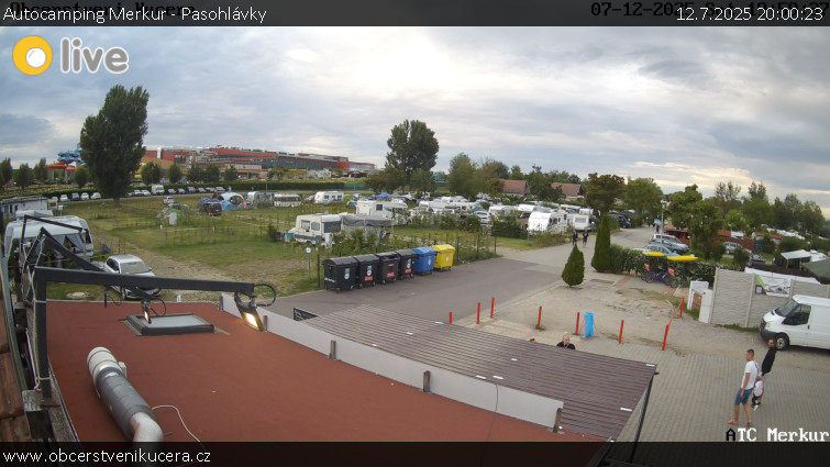 CHKO Pálava - Autocamping Merkur - Pasohlávky - 12.7.2025 v 20:00 CHKO Pálava - Autocamping Merkur - Pasohlávky - 12.7.2025 v 20:00