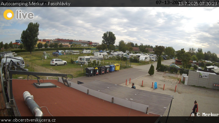 CHKO Pálava - Autocamping Merkur - Pasohlávky - 13.7.2025 v 07:30 CHKO Pálava - Autocamping Merkur - Pasohlávky - 13.7.2025 v 07:30