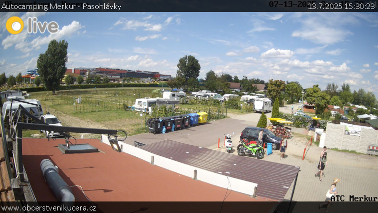 CHKO Pálava - Autocamping Merkur - Pasohlávky - 13.7.2025 v 15:30 CHKO Pálava - Autocamping Merkur - Pasohlávky - 13.7.2025 v 15:30
