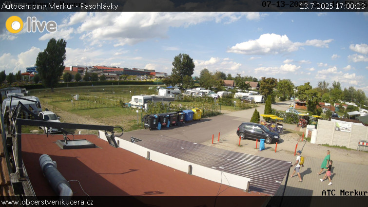 CHKO Pálava - Autocamping Merkur - Pasohlávky - 13.7.2025 v 17:00 CHKO Pálava - Autocamping Merkur - Pasohlávky - 13.7.2025 v 17:00