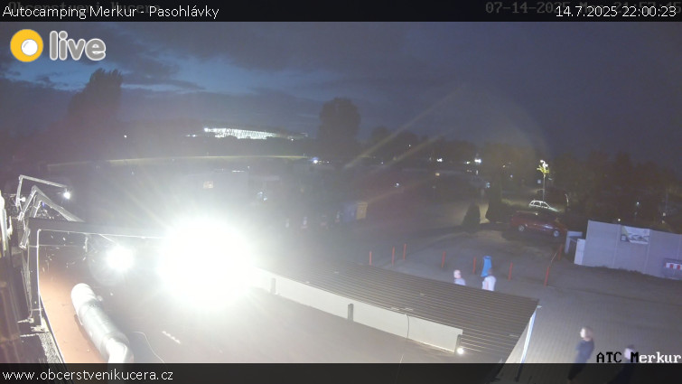 CHKO Pálava - Autocamping Merkur - Pasohlávky - 14.7.2025 v 22:00 CHKO Pálava - Autocamping Merkur - Pasohlávky - 14.7.2025 v 22:00