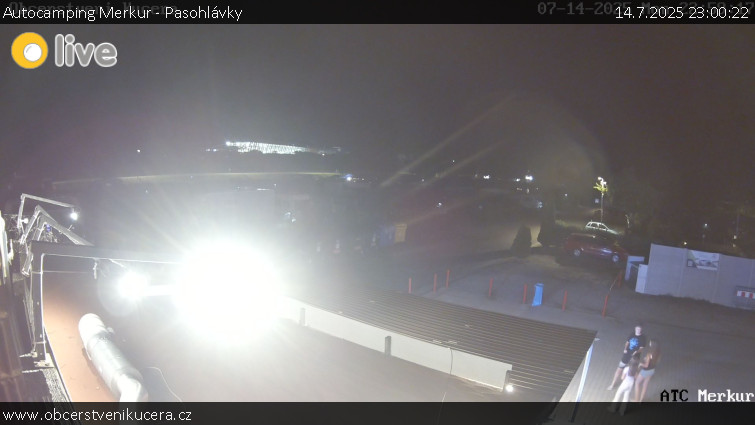 CHKO Pálava - Autocamping Merkur - Pasohlávky - 14.7.2025 v 23:00 CHKO Pálava - Autocamping Merkur - Pasohlávky - 14.7.2025 v 23:00
