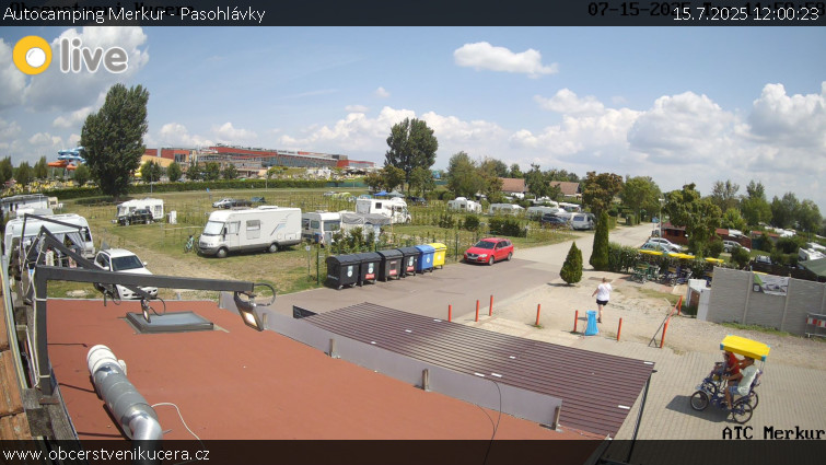 CHKO Pálava - Autocamping Merkur - Pasohlávky - 15.7.2025 v 12:00 CHKO Pálava - Autocamping Merkur - Pasohlávky - 15.7.2025 v 12:00