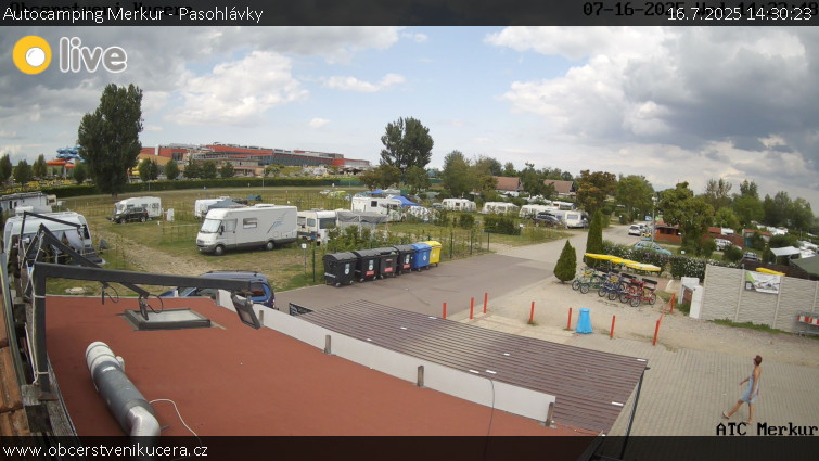 CHKO Pálava - Autocamping Merkur - Pasohlávky - 16.7.2025 v 14:30 CHKO Pálava - Autocamping Merkur - Pasohlávky - 16.7.2025 v 14:30