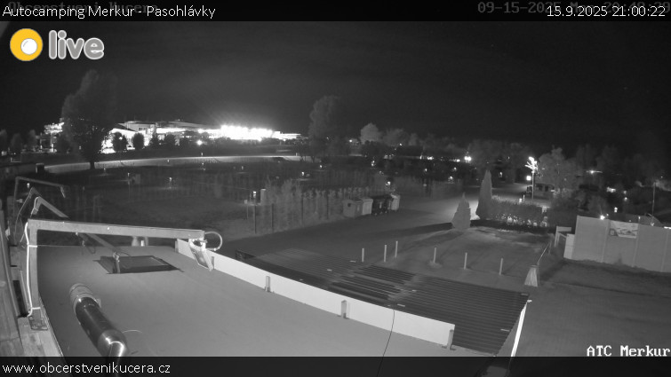 CHKO Pálava - Autocamping Merkur - Pasohlávky - 15.9.2025 v 21:00 CHKO Pálava - Autocamping Merkur - Pasohlávky - 15.9.2025 v 21:00