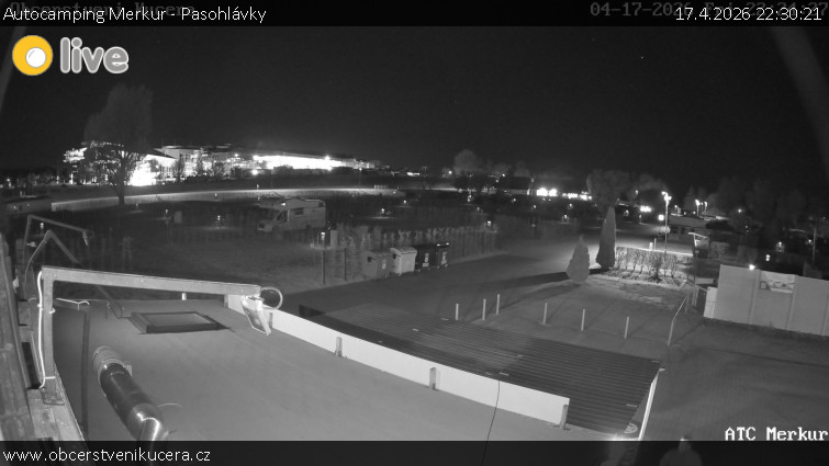 CHKO Pálava - Autocamping Merkur - Pasohlávky - 17.4.2026 v 22:30