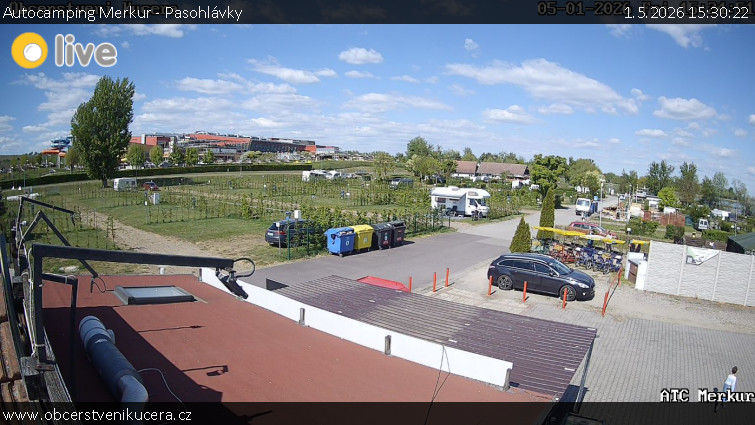 CHKO Pálava - Autocamping Merkur - Pasohlávky - 1.5.2026 v 15:30