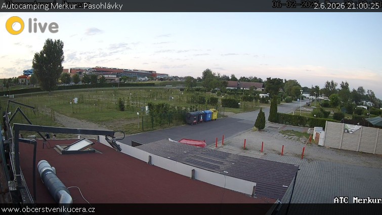 CHKO Pálava - Autocamping Merkur - Pasohlávky - 2.6.2026 v 21:00