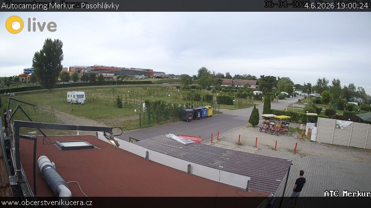 CHKO Pálava - Autocamping Merkur - Pasohlávky - 4.6.2026 v 19:00
