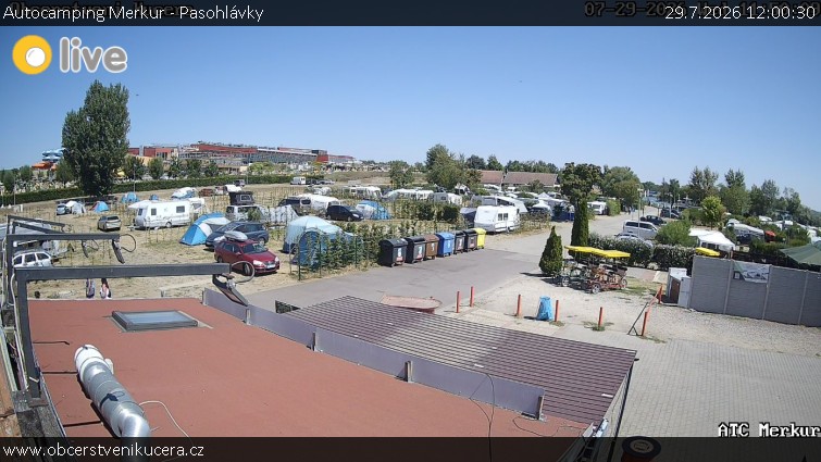 CHKO Pálava - Autocamping Merkur - Pasohlávky - 29.7.2026 v 12:00