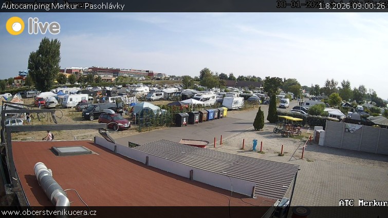 CHKO Pálava - Autocamping Merkur - Pasohlávky - 1.8.2026 v 09:00