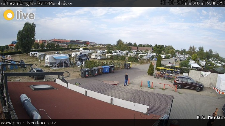 CHKO Pálava - Autocamping Merkur - Pasohlávky - 6.8.2026 v 18:00