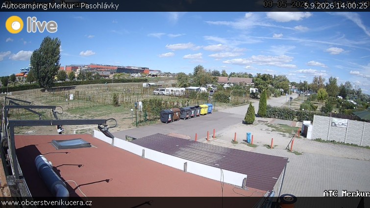 CHKO Pálava - Autocamping Merkur - Pasohlávky - 5.9.2026 v 14:00