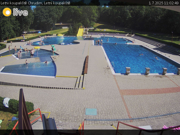 Letni koupaliště Chrudim - Letní koupaliště - 1.7.2025 v 11:02