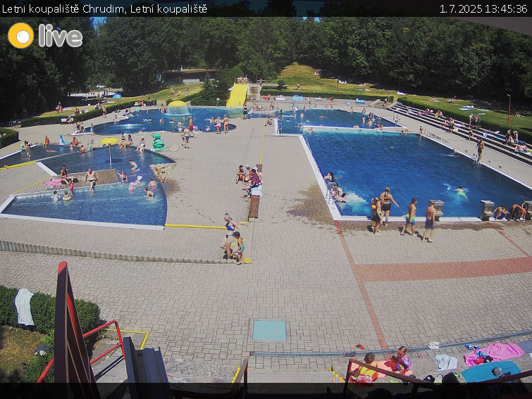 Letni koupaliště Chrudim - Letní koupaliště - 1.7.2025 v 13:45 Letni koupaliště Chrudim - Letní koupaliště - 1.7.2025 v 13:45