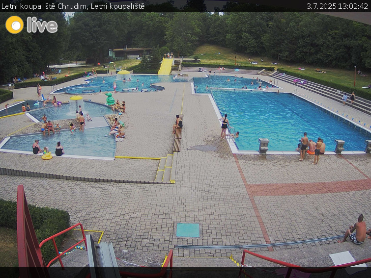 Letni koupaliště Chrudim - Letní koupaliště - 3.7.2025 v 13:02