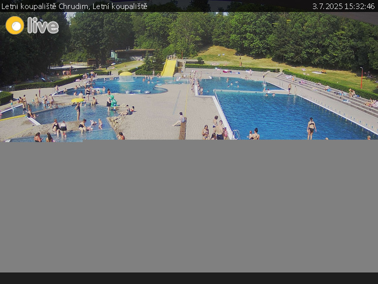 Letni koupaliště Chrudim - Letní koupaliště - 3.7.2025 v 15:32