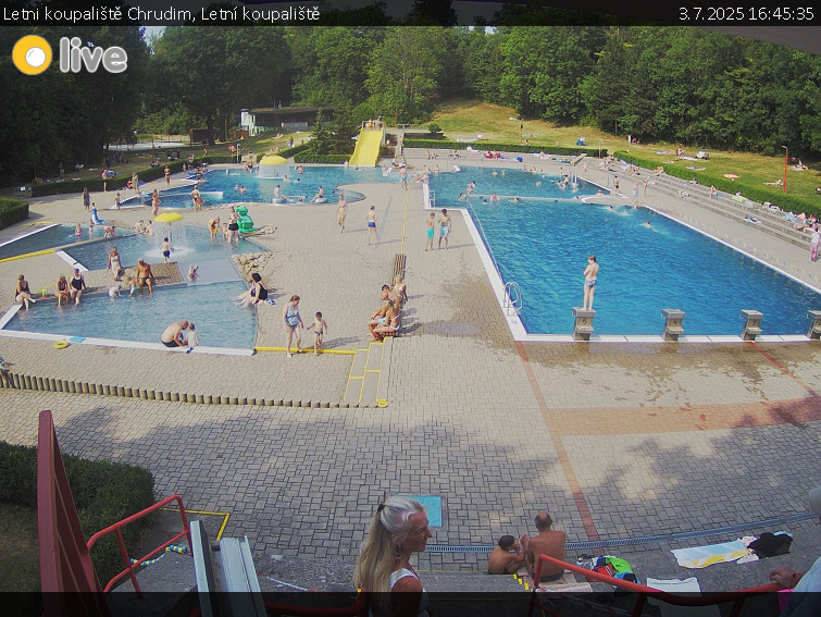 Letni koupaliště Chrudim - Letní koupaliště - 3.7.2025 v 16:45