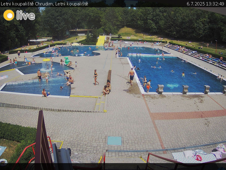 Letni koupaliště Chrudim - Letní koupaliště - 6.7.2025 v 13:32 Letni koupaliště Chrudim - Letní koupaliště - 6.7.2025 v 13:32