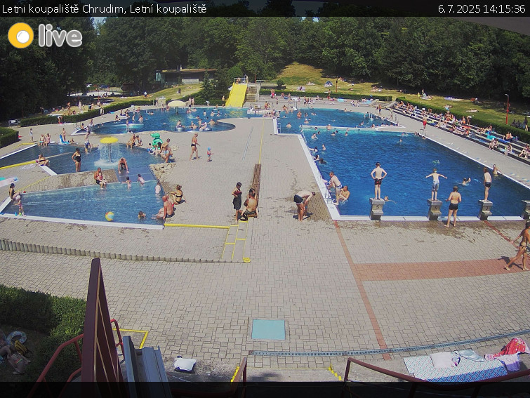 Letni koupaliště Chrudim - Letní koupaliště - 6.7.2025 v 14:15 Letni koupaliště Chrudim - Letní koupaliště - 6.7.2025 v 14:15