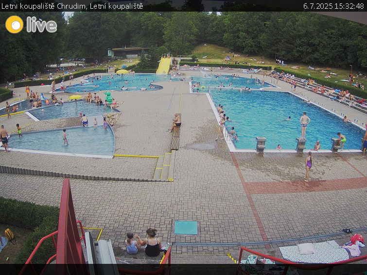 Letni koupaliště Chrudim - Letní koupaliště - 6.7.2025 v 15:32 Letni koupaliště Chrudim - Letní koupaliště - 6.7.2025 v 15:32
