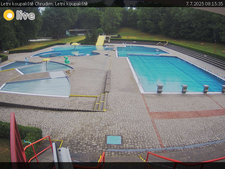 Letni koupaliště Chrudim - Letní koupaliště - 7.7.2025 v 08:15 Letni koupaliště Chrudim - Letní koupaliště - 7.7.2025 v 08:15