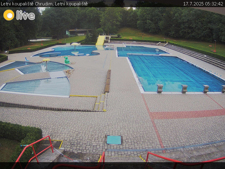 Letni koupaliště Chrudim - Letní koupaliště - 17.7.2025 v 05:32