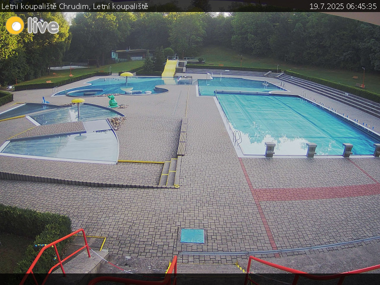 Letni koupaliště Chrudim - Letní koupaliště - 19.7.2025 v 06:45