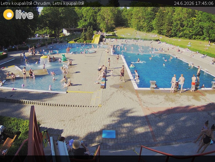 Letnie kąpielisko Chrudim - Basen letni - 24.6.2026 v 17:45