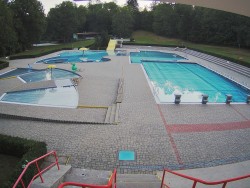 Summer swimming pool