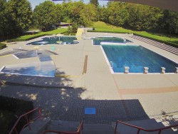 Summer swimming pool