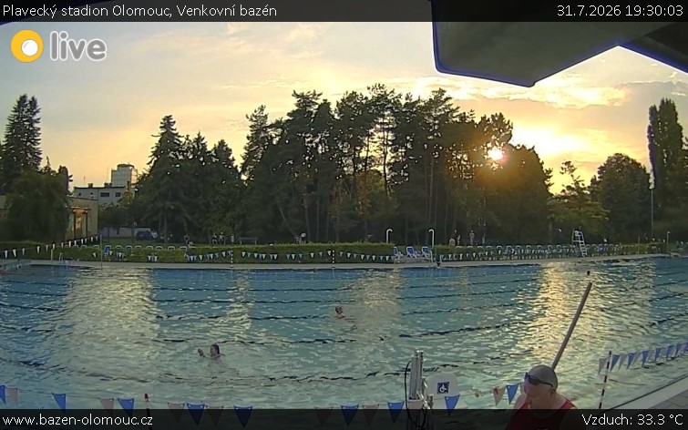 Schwimmstadion Olomouc - Außenschwimmbad - 31.7.2026 v 19:30